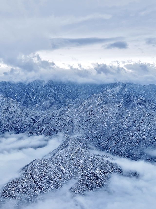 西安出發40分鐘 | 秦嶺冬日雪國秘境登高賞雪