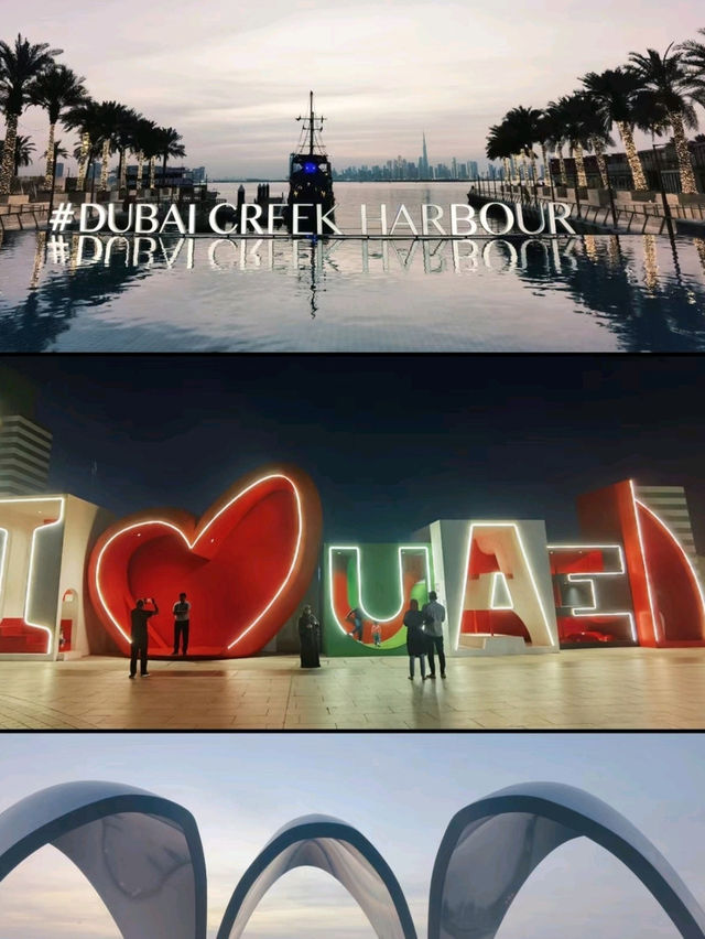 Dubai Creek Harbour is world-renowned attracts ❤️