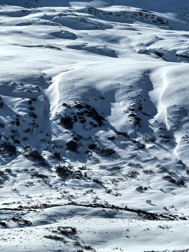 2025年首次登山，挑戰海拔4886米的雪馬山，大雪覆蓋，潔白無瑕