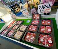 日本の魅力的なイチゴ狩り村