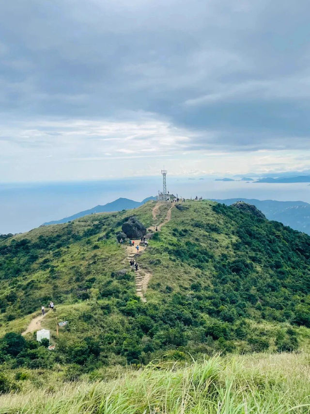 🌄挑戰深圳七娘山，太讚啦！