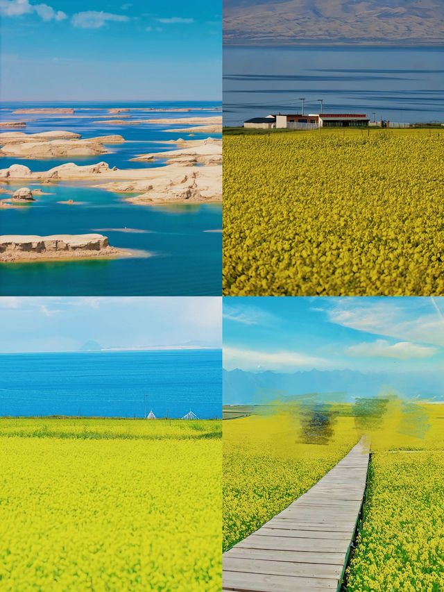 茶卡鹽湖 青海湖