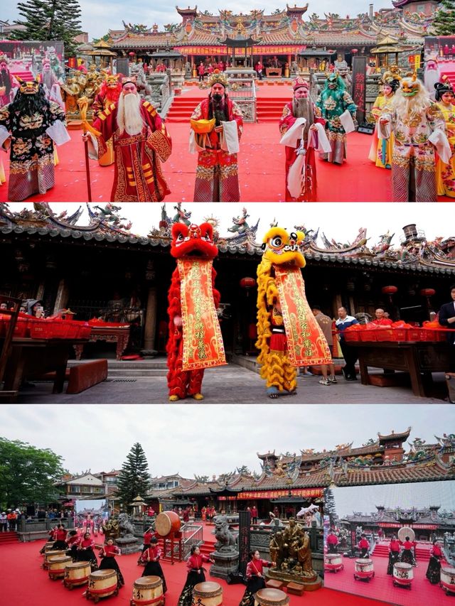 一年一度，關帝誕辰日盛大活動，就在呢一日