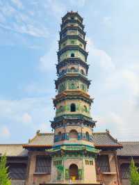 山西陽城陽陵村壽聖寺及琉璃塔