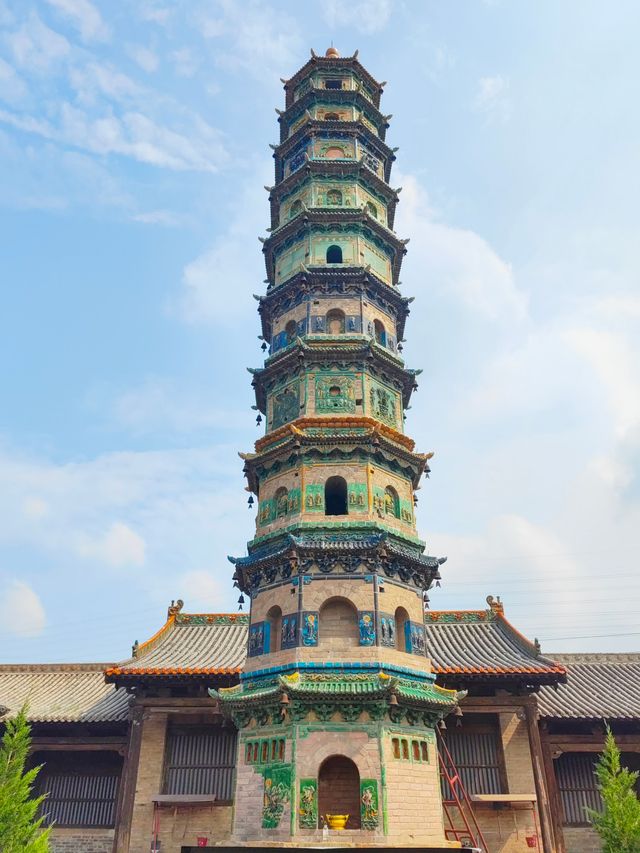 山西陽城陽陵村壽聖寺及琉璃塔