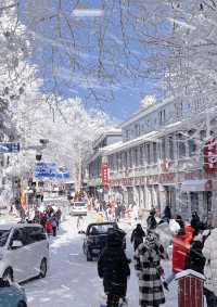 廬山冬日情書：牯嶺街的雪是童話濾鏡吧！