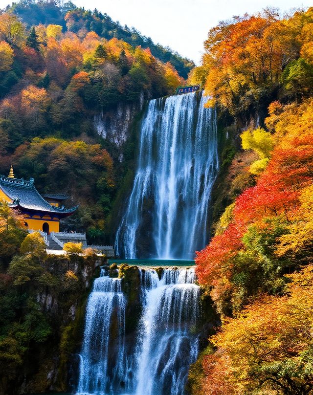 五瀉風景區|國家4A級景區|五瀉必看第五瀉瀑布|