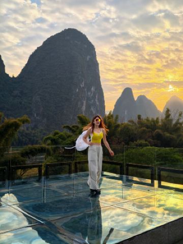 陽朔興坪古鎮｜你就住這家花園酒店！！