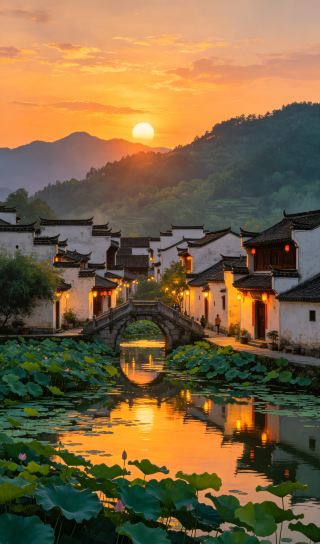 Xidi, a picturesque landscape, 3 days and 2 nights for two | An immersive slow-paced tour of Huizhou for 5000 yuan, more tranquil and healing than Hongcun. Avoid the crowds and stay in a Ming and Qing dynasty Hui-style old house.