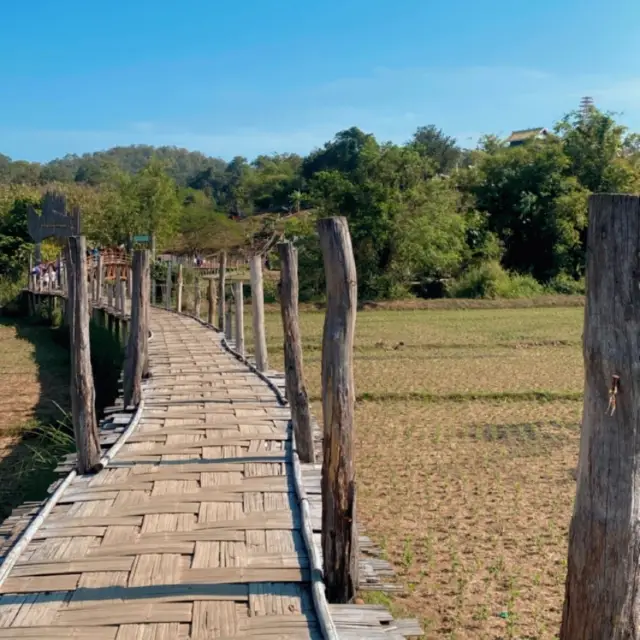 สะพานไม้ซูตองเป้ มาด้วยแรงศรัทธา