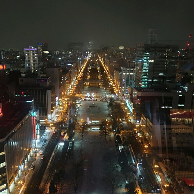 삿포로에서 야경까지 즐길 수 있는 랜드마크 tv타워