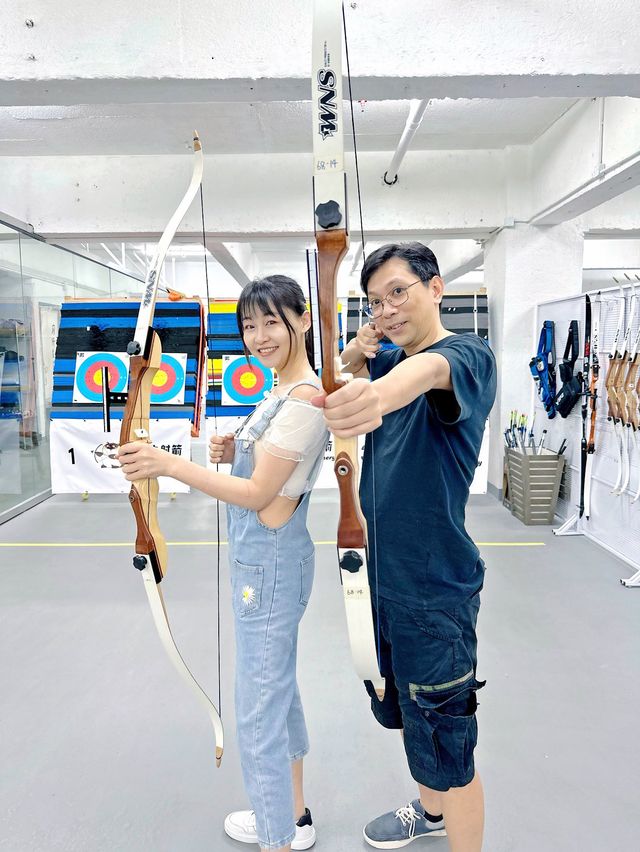 終於俾我哋遇到呢間近近地嘅射箭場「領先射箭」
