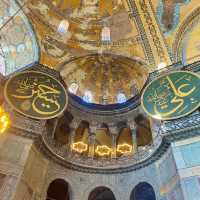 The beautiful architecture of Hagia Sophia