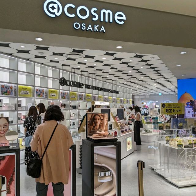９月１日 GRAND OPEN　@cosme OSAKA　LUCUA 1100 に行ってみた。