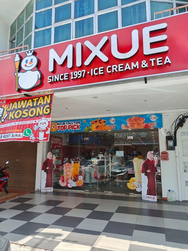 mixue ice cream butterworth malaysia 😋