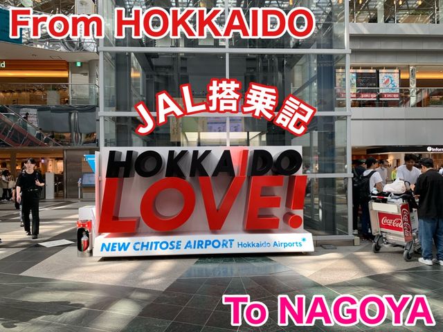 北海道から愛知へ JALでひとっ飛び!快適空の旅 北海道から愛知へ JALでひとっ飛び!快適空の旅