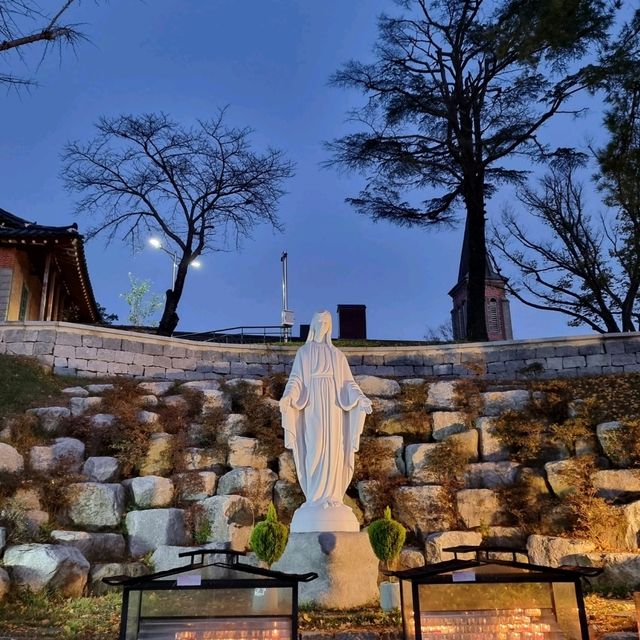 조선인 최초의 사제. 착지처 나바위성당