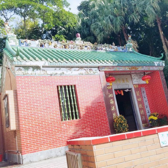 西貢，南圍村，天后古廟！和邱氏祠堂！