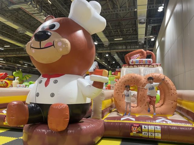 澳門親子好去處 超大彈床樂園 暑假限定