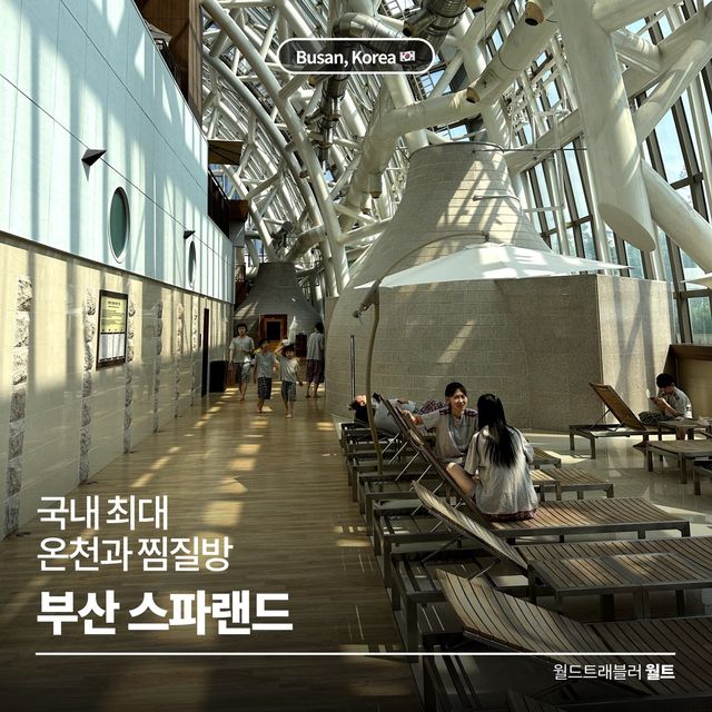 국내 최대 온천과 찜질방 🧖 부산 스파랜드