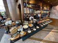 Glass house hotel dining