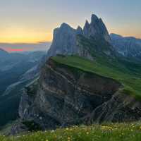 เดินลำบากขึ้น seceda อิตาลี