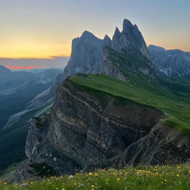 เดินลำบากขึ้น seceda อิตาลี