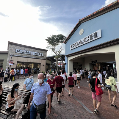 View of Johor Premium Outlets JPO, an Outlet Mall in Johor Bahru