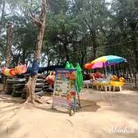 พักผ่อน เล่นน้ำ @หาดนางรอง