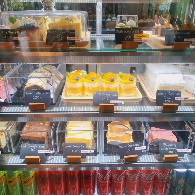 จิบกาแฟในสวนป่ากลางเมืองทองธานี