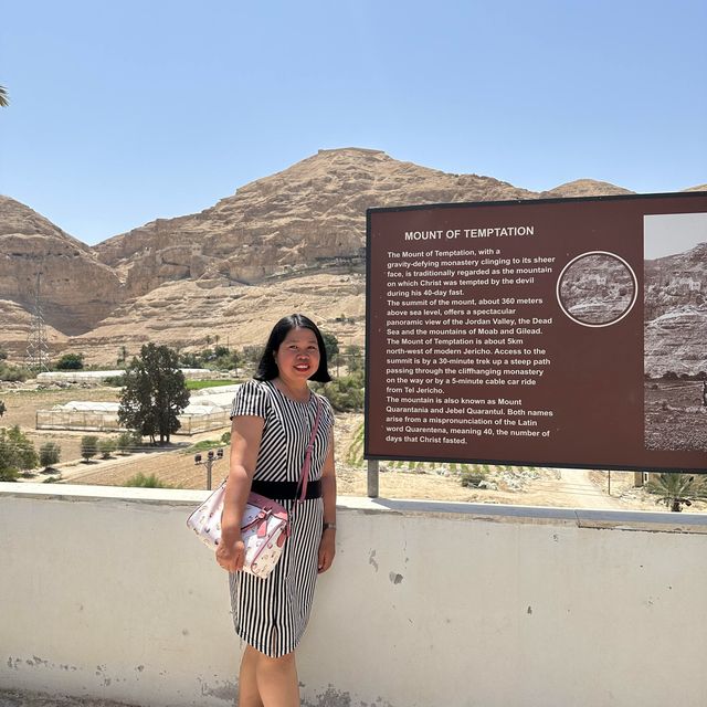 Mount of Temptation in Israel