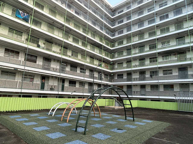香港打卡景點 @ 南山邨彩虹橋