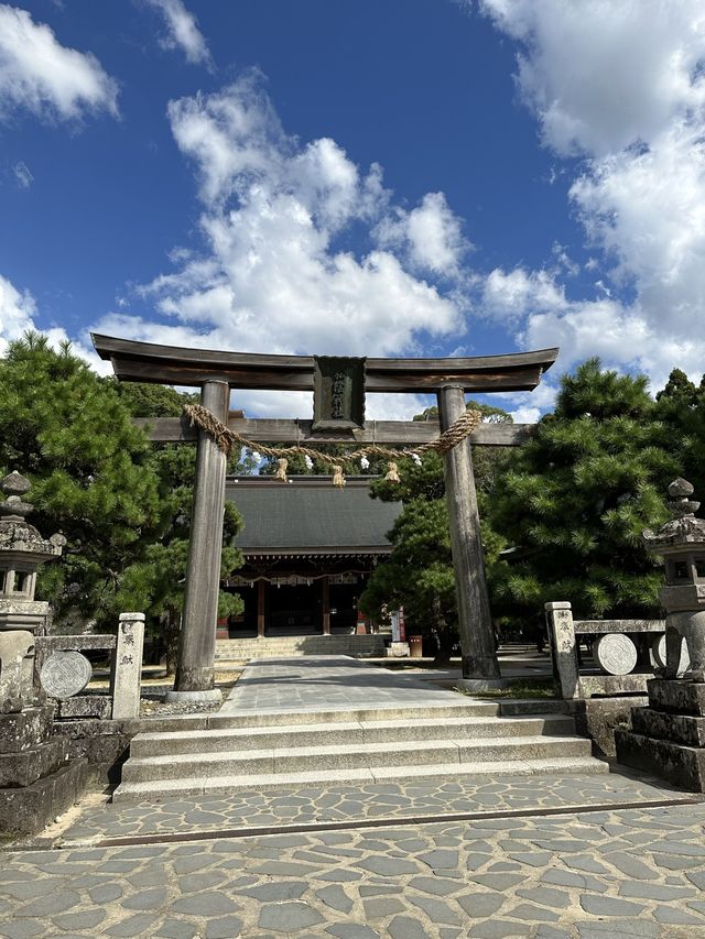 勉強の神様がいる萩の神社