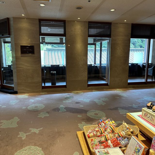 山口の老舗旅館、大谷山荘の貫禄さ。