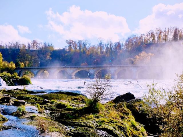 Stunning Autumn at Neuhausen am Rheinfall