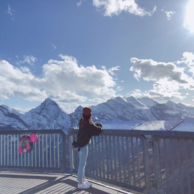 겨울여행하면 스위스 설경🏔️🇨🇭