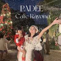 #คาเฟ่christmas #padeeshop #cafe  #rayongcafe 