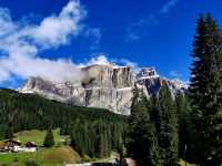 Exploring a day in Dolomites Mountain Italy 