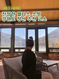 정선 숲세권과 함께 즐기는 진정한 웰니스 스팟☘️