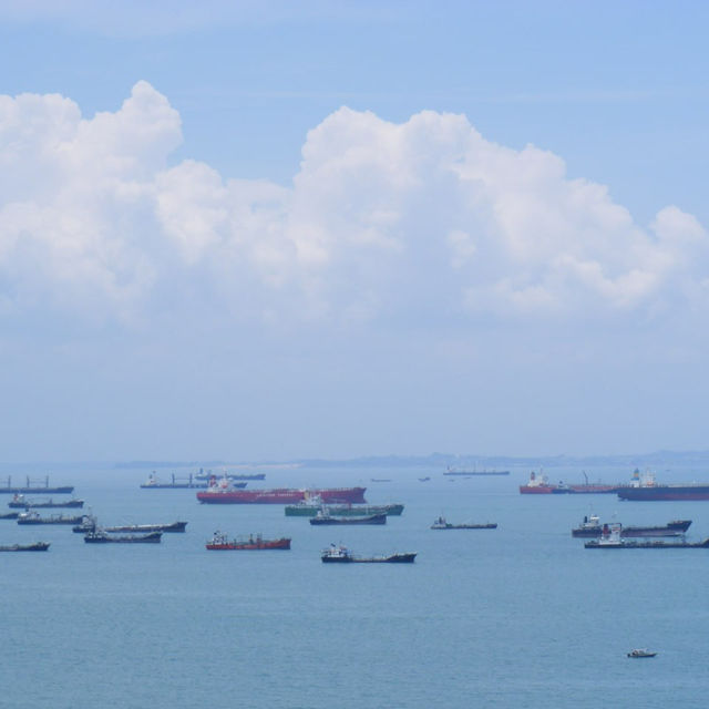 Picturesque Sea at East Coast Park SG