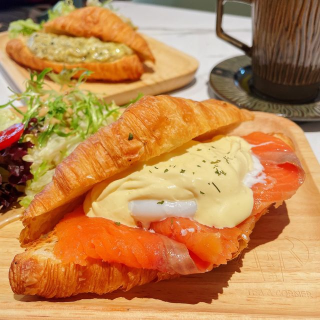 天水圍濕地公園台式Cafe🥐牛角包天堂