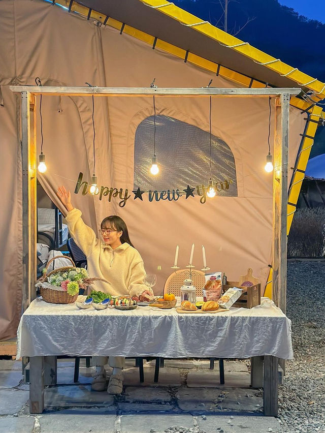 감성 글램핑의 끝판왕, 공주 파크 오브 드림. 