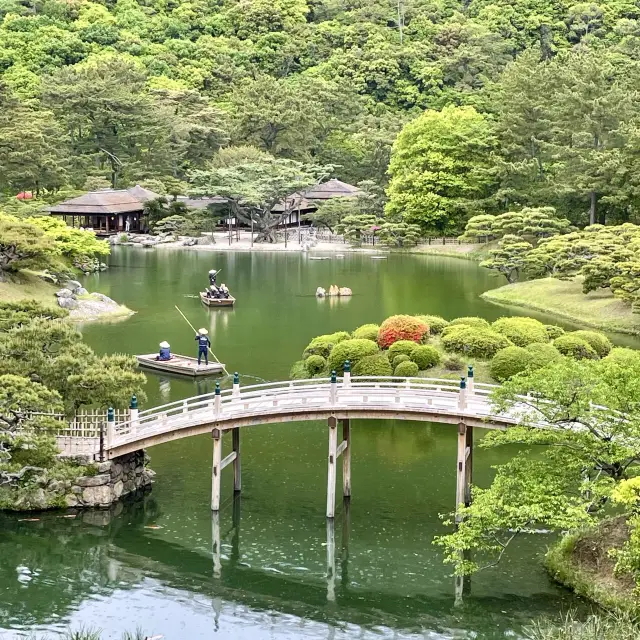 Ritsurin Park in Takamatsu: A Michelin Three-Star Attraction with Convenient Transportation