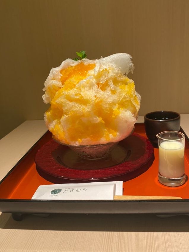 【福岡カフェ】ふわふわなかき氷