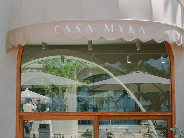 คาเฟ่ริมทะเล CASA MYKA คาซ่ามิก้า  มินิมอล มินิจัย