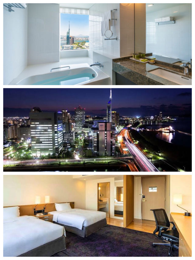 「福岡海景豪華酒店，完美住宿體驗」🇯🇵 Hilton Fukuoka Sea Hawk ヒルトン福岡シーホーク