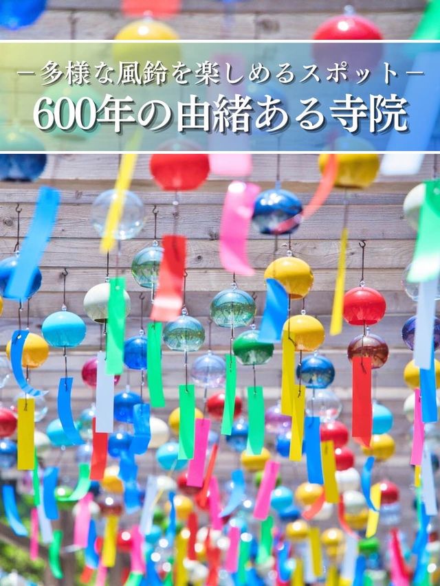 【静岡】期間限定‼️無料⁉️カラフルな風鈴で映えを狙え📸日本一大きい木造のあれも