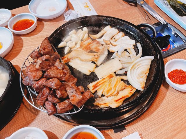 소고기를 불🔥쇼 보며 먹을수 있는 남포동 맛집 조선의한우