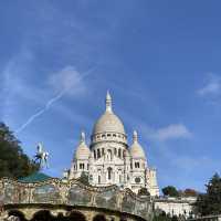 Sacré Coeur, the second most visited place in Paris🫧✨