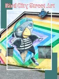 😀Yala Bird City Street Art